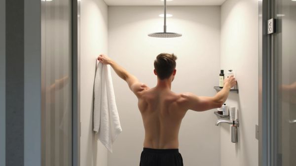 Top conseils pour des douches de gym confortables et pratiques